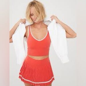 EUC OFFLINE By Aerie Real Me Low Key Longline Sports Bra Size L